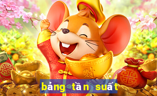 bảng tần suất lô tô