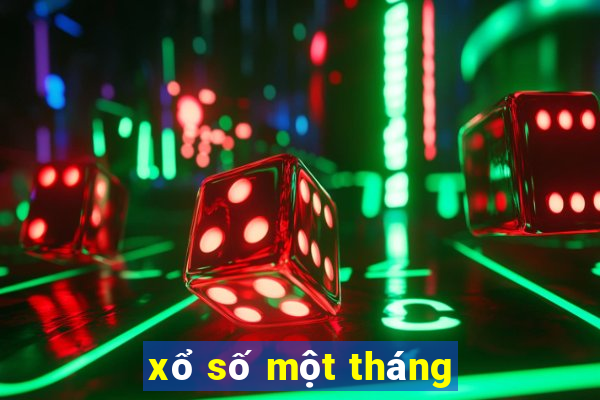 xổ số một tháng