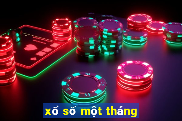 xổ số một tháng