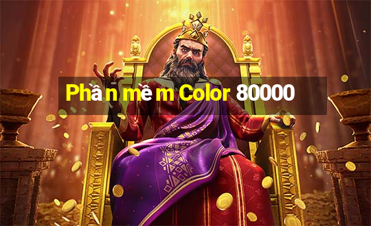 Phần mềm Color 80000