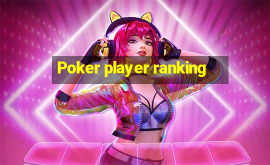 Poker player ranking