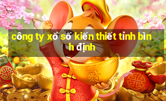 công ty xổ số kiến thiết tỉnh bình định