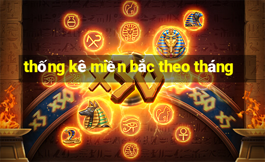 thống kê miền bắc theo tháng