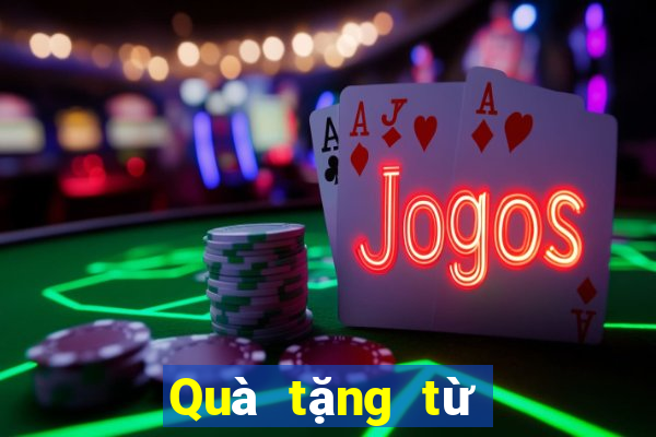 Quà tặng từ nền tảng xổ số