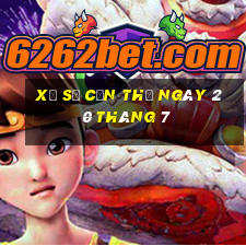 xổ số cần thơ ngày 20 tháng 7