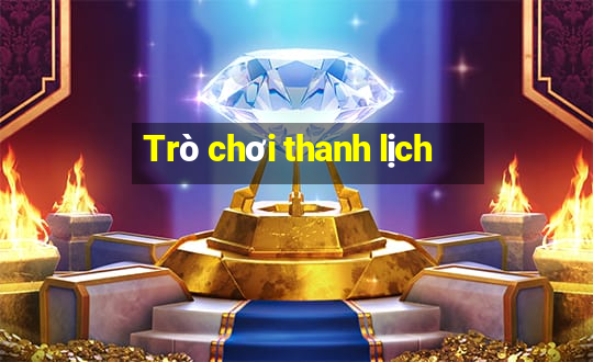 Trò chơi thanh lịch