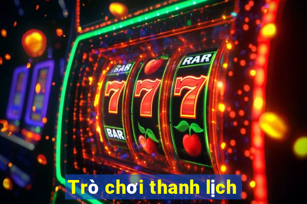 Trò chơi thanh lịch