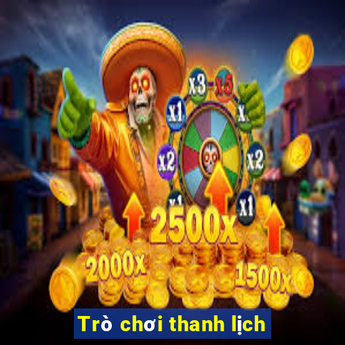 Trò chơi thanh lịch