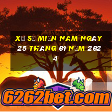 xổ số miền nam ngày 25 tháng 01 năm 2024