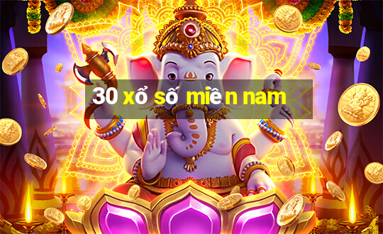 30 xổ số miền nam