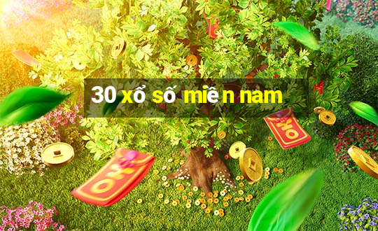 30 xổ số miền nam