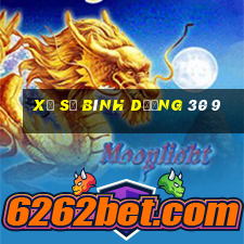 xổ số bình dương 30 9