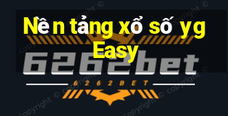 Nền tảng xổ số yg Easy