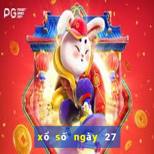 xổ số ngày 27 tháng 7 năm 2024