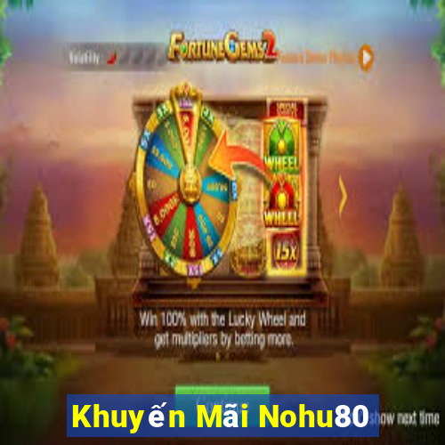 Khuyến Mãi Nohu80