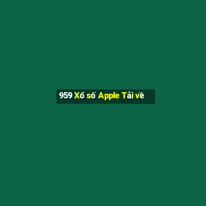 959 Xổ số Apple Tải về