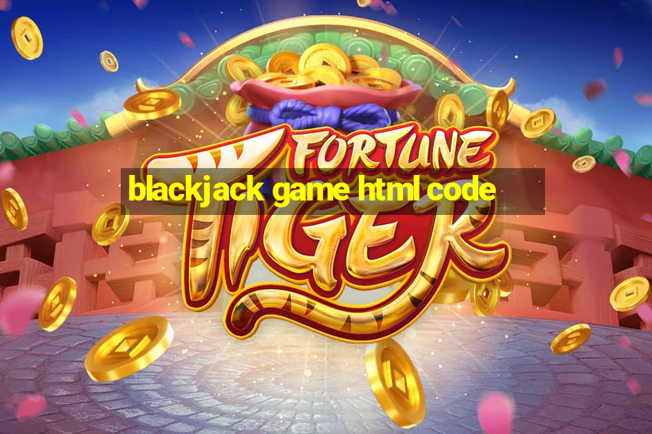 blackjack game html code