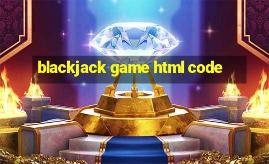 blackjack game html code