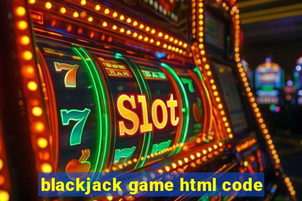 blackjack game html code