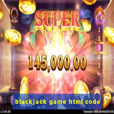 blackjack game html code