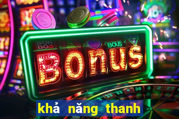 khả năng thanh toán hiện hành