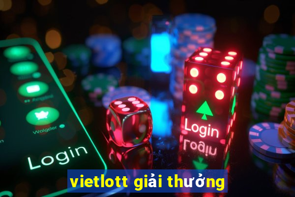 vietlott giải thưởng