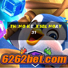 Thống kê XSBL ngày 31