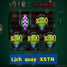 Lịch quay XSTN ngày 22