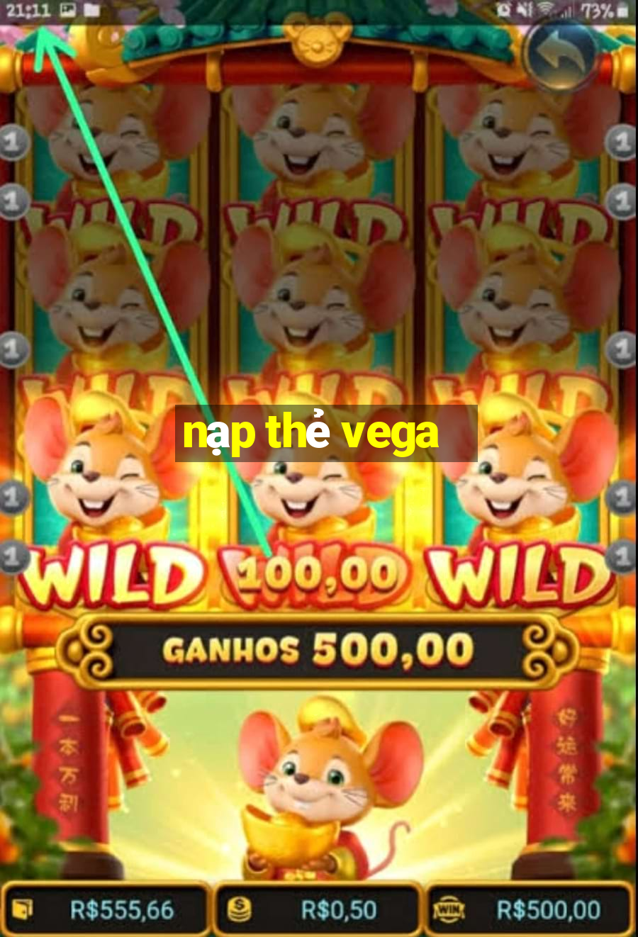 nạp thẻ vega