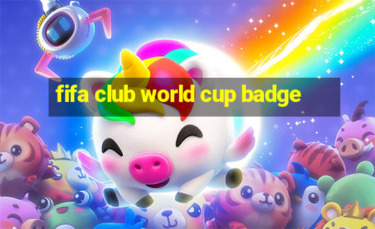 fifa club world cup badge