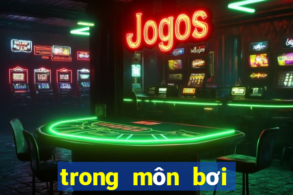 trong môn bơi có mấy kiểu bơi