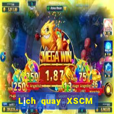 Lịch quay XSCM ngày 10