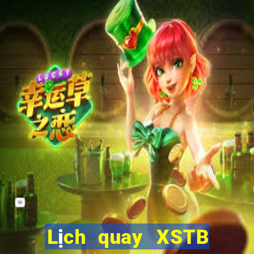 Lịch quay XSTB ngày 2