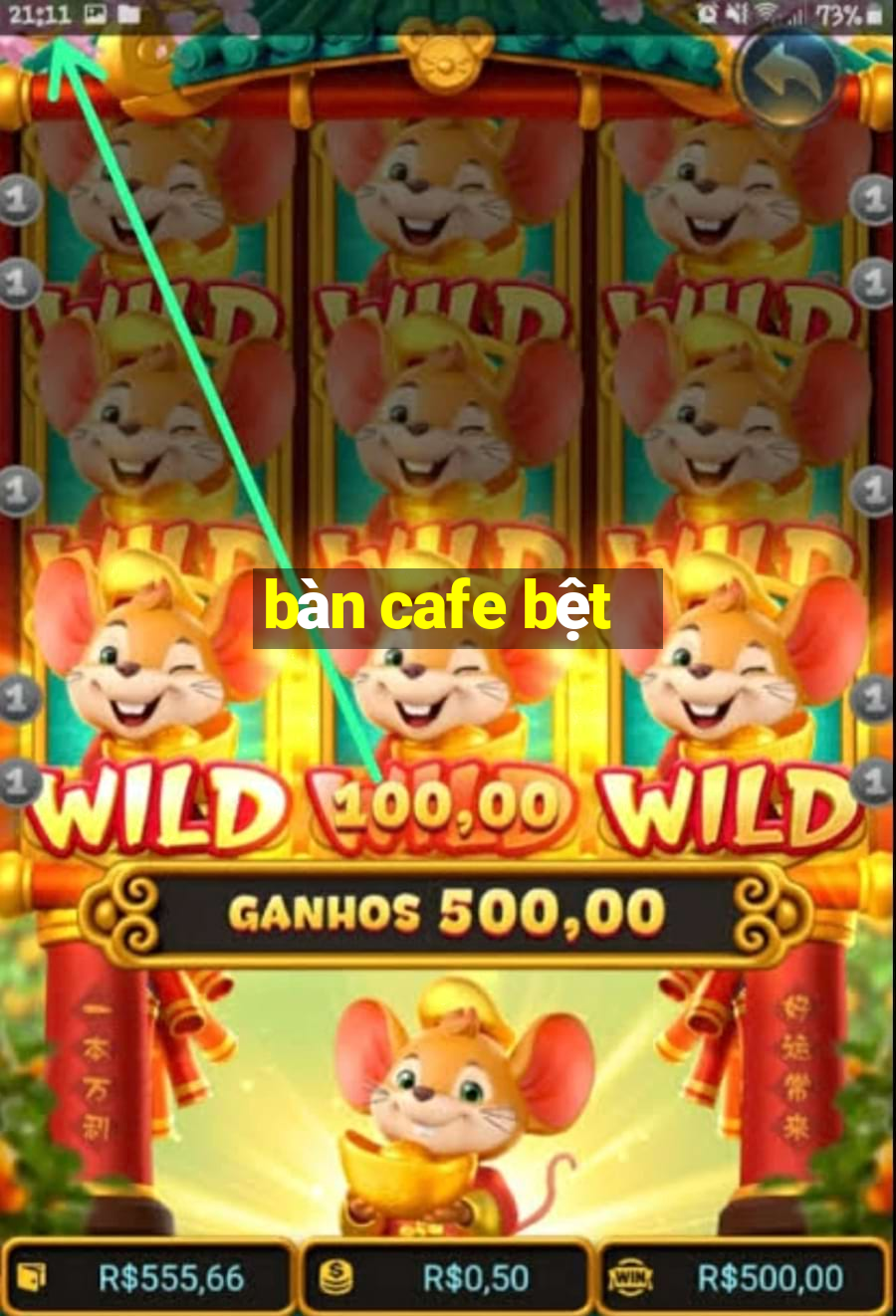 bàn cafe bệt