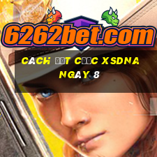 Cách đặt cược XSDNA ngày 8