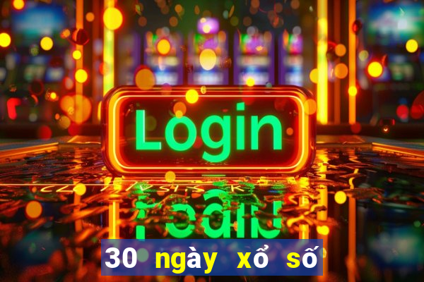 30 ngày xổ số bạc liêu