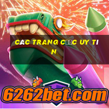 các trang cược uy tín