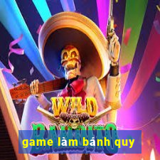 game làm bánh quy