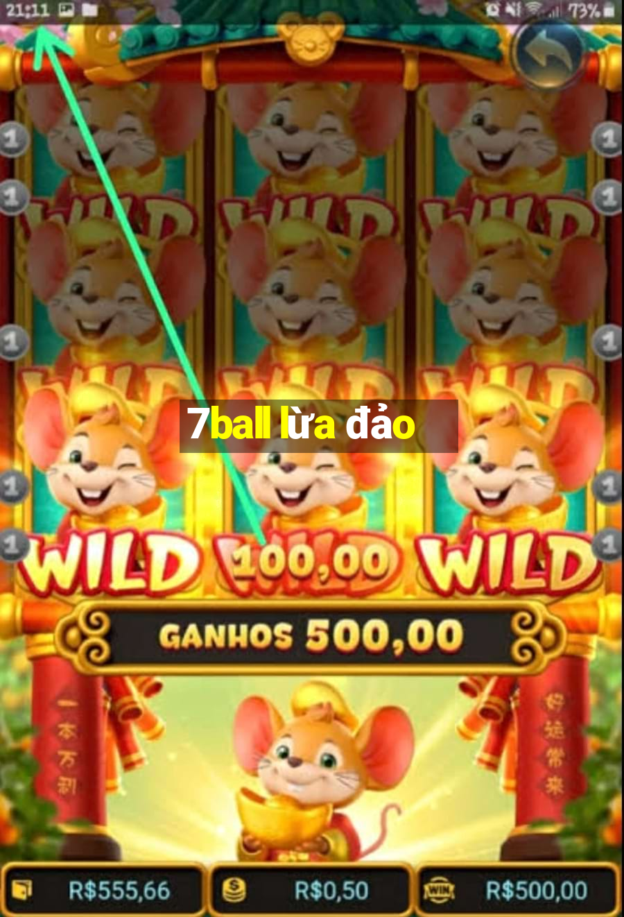 7ball lừa đảo