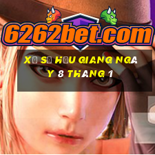 xổ số hậu giang ngày 8 tháng 1