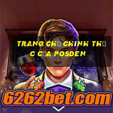 Trang chủ chính thức của Posden