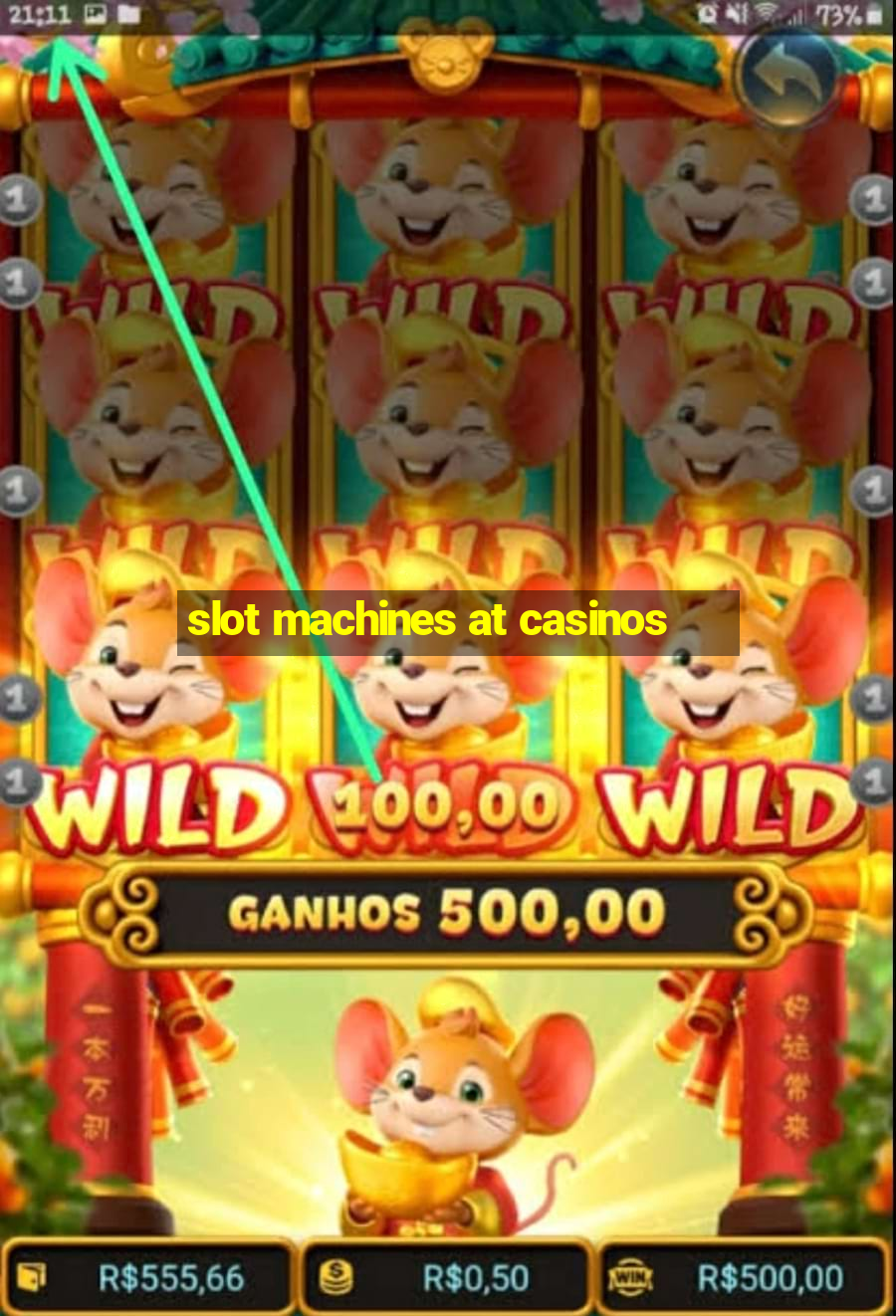 slot machines at casinos