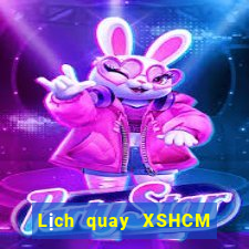 Lịch quay XSHCM ngày thứ sáu