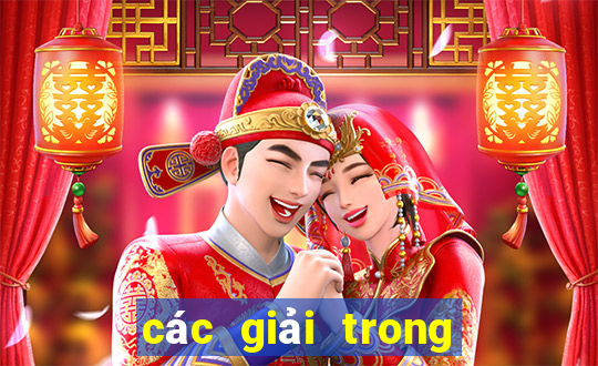 các giải trong vé số