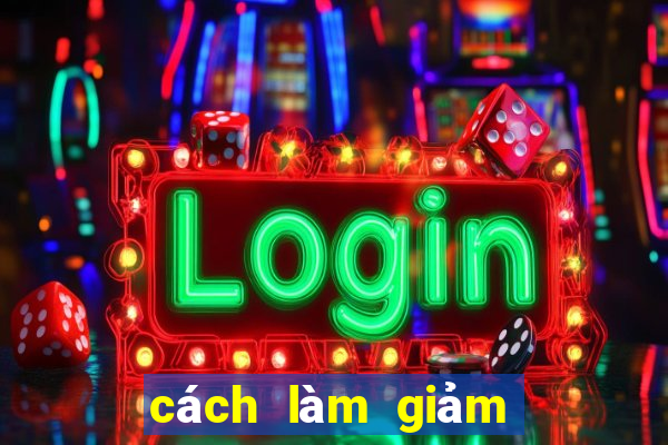 cách làm giảm bết tóc