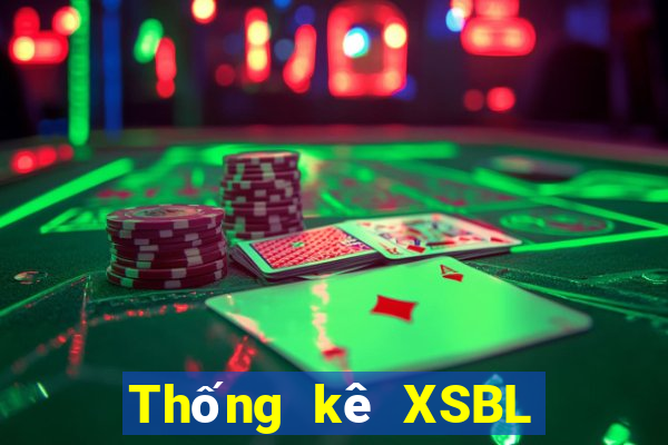 Thống kê XSBL Thứ 2