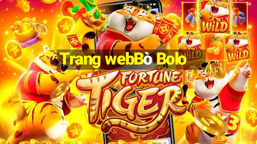 Trang webBò Bolo