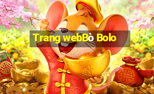 Trang webBò Bolo