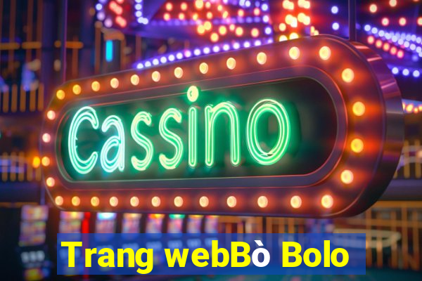 Trang webBò Bolo