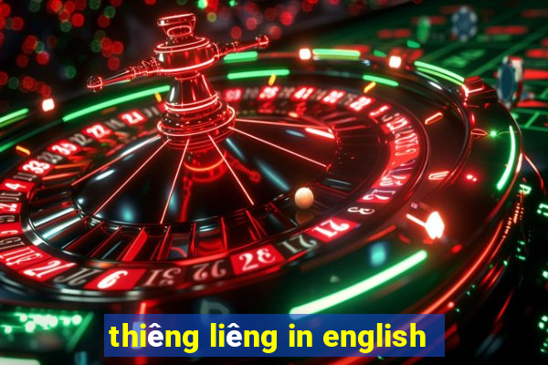 thiêng liêng in english